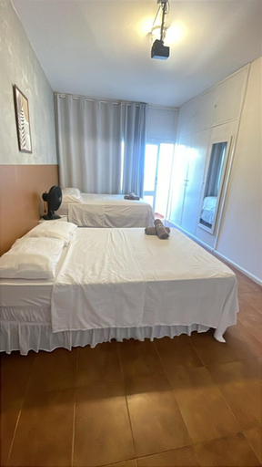 Bedroom 2, Quarto com varanda privada a 160 metros da Praia do Farol da barra 3, Salvador