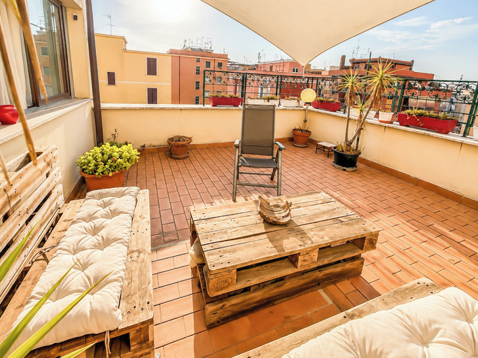 Terrace/patio 4, Terrazza di Jo, Roma