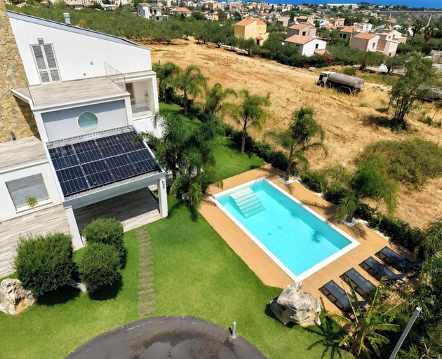 Room 2, Villa Skyline con Piscina Privata, Trapani