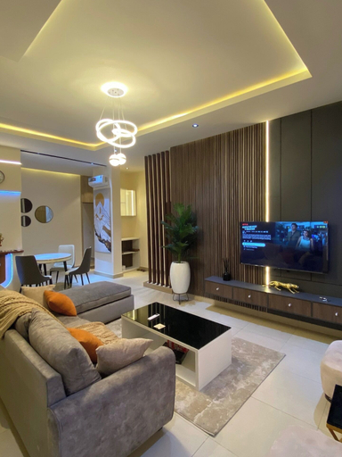 Living area 3, Blueprint Apartment, Akure South