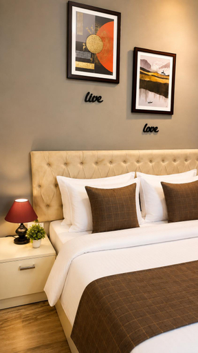 Bedroom 3, Sunset View Paradise, Gautam Buddha Nagar