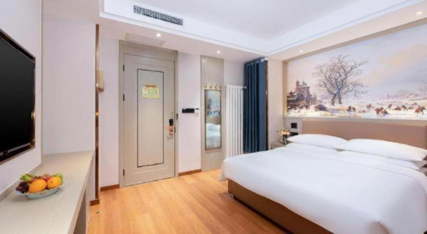 Bedroom 2, Vienna Hotel Beijing Changping Metro Station, Beijing