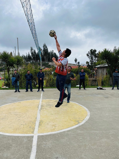 Sport court, Casa Pájaro Azul, Sigchos
