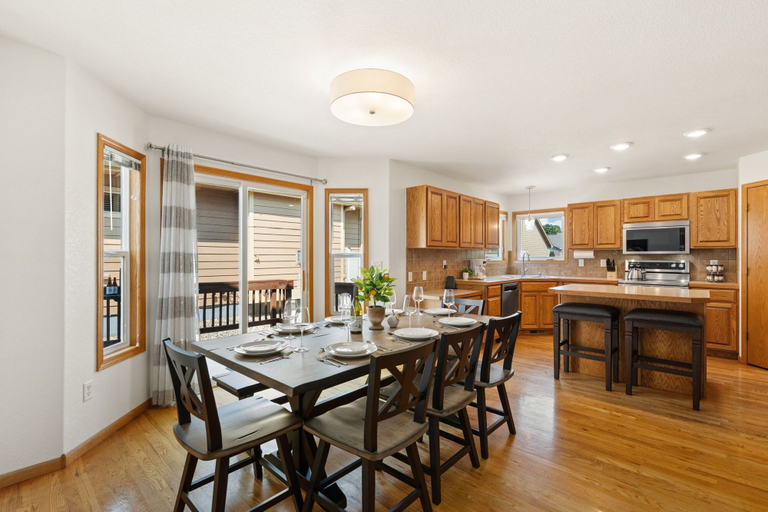 Dining 4, The Gathering Place 6BR Retreat With Game Room, Larimer