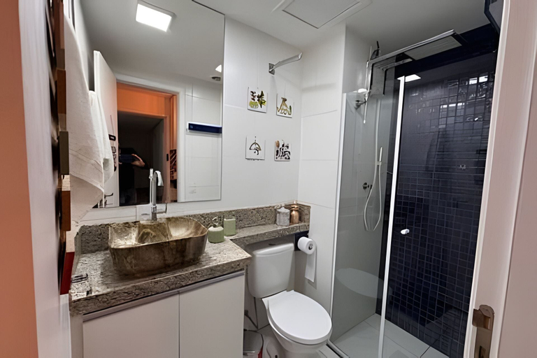 Bathroom 4, Confortável Studio na Bela Vista Centro, São Paulo