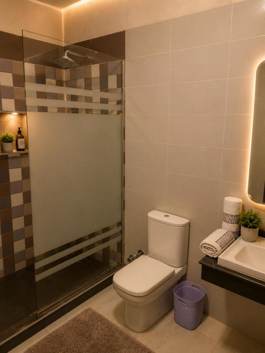 Bathroom 5, AliBaba Pyramids, Al-Ahram