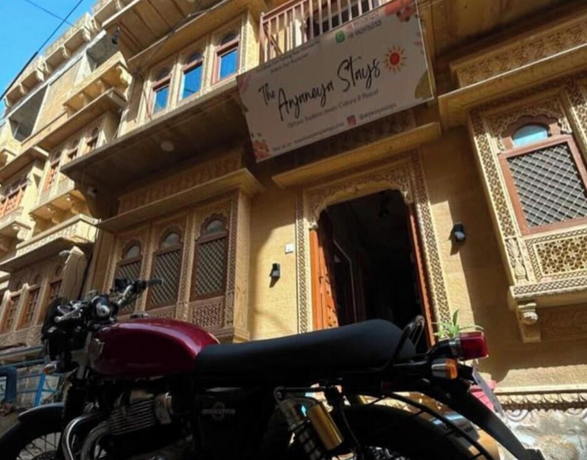 Exterior, The Anjaneya Stays, Jaisalmer