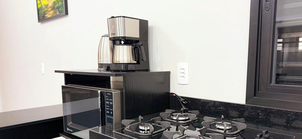 Private kitchen, ASA Barra Velha House 4 Bedrooms Barbecue and Beaches, Barra Velha