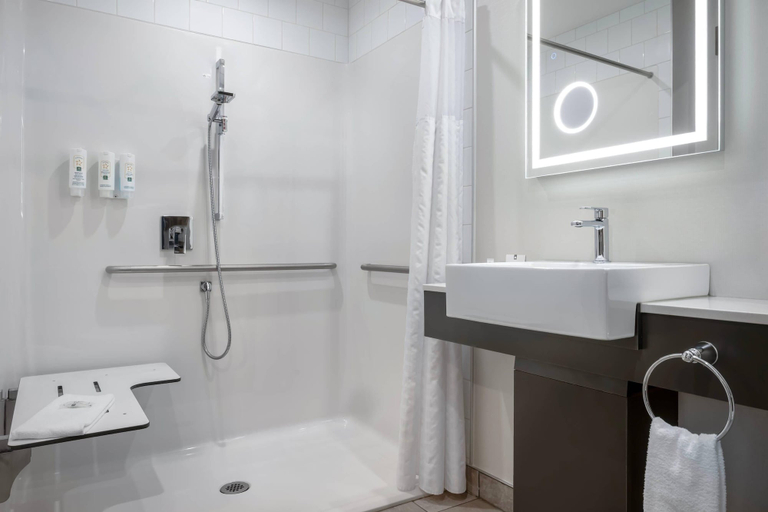 Bathroom 4, Quality Hotel & Conference Centre, Madawaska