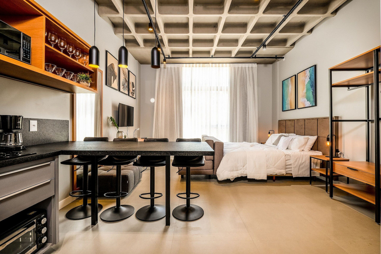 Room 5, New Loft 750m From Canas Beach Tps208, Florianopolis
