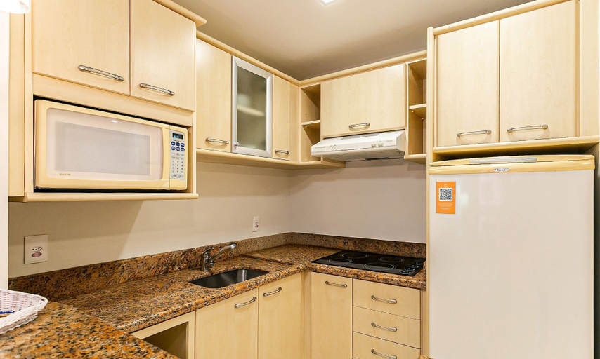 Private kitchen 2, Luxurious Suite in Beachfront Resort Jbv328, Florianopolis