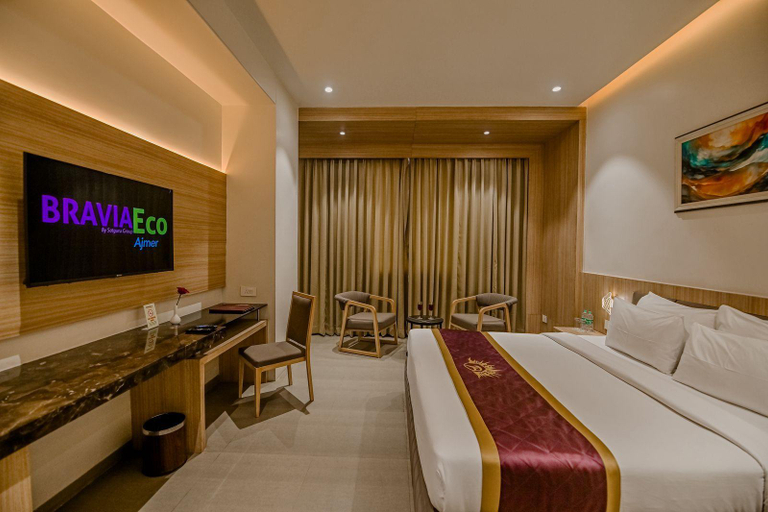 Bedroom 3, Hotel Bravia Vaishali - By Satguru, Ajmer