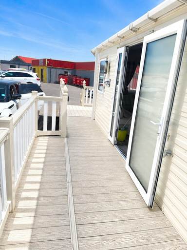 Exterior detail, Disability Adapted 6 Berth Caravan Designed for Comfort, Accessibility & Independence, Lincolnshire