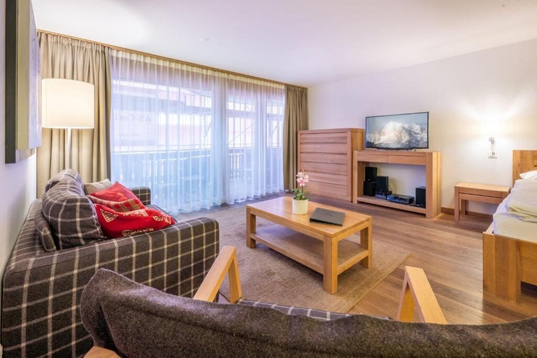 Living area, Haus Zur Matte B - Studio City Peak 2, Visp