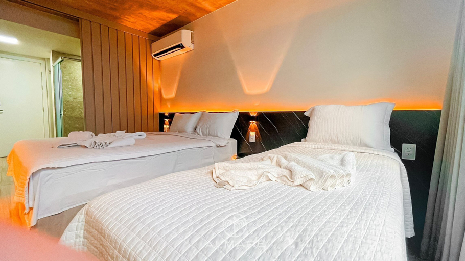 Bedroom 3, Setai Yacht Premium - By Almare Flats, João Pessoa