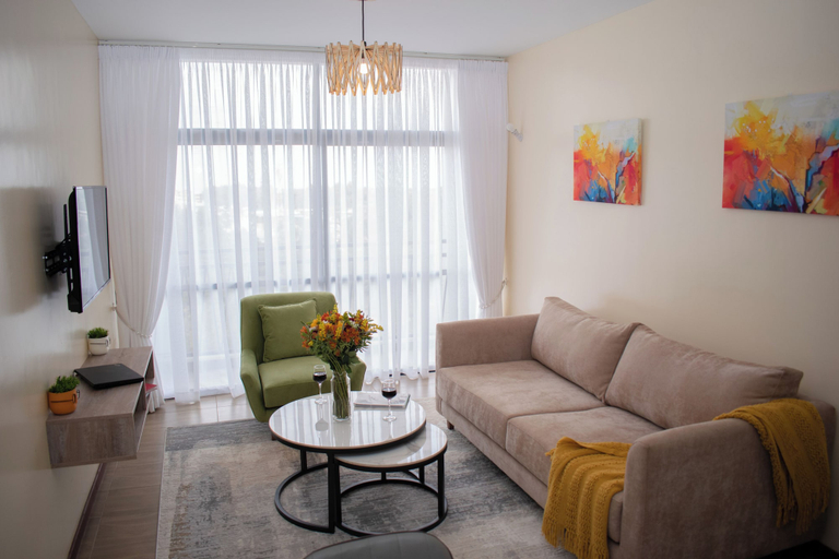 Living area 3, 2 BR Apartment Ngong Road, Langata
