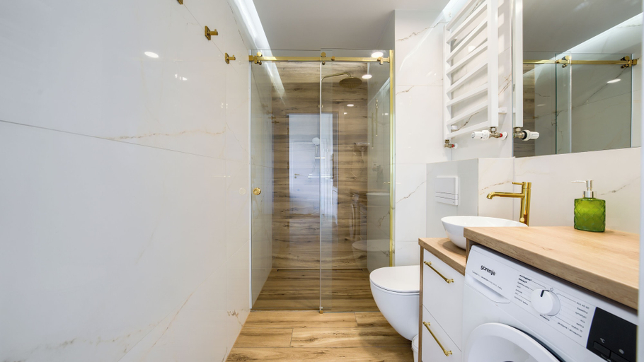 Bathroom 2, Apartamenty Sun & Snow Baltic Marina, Kołobrzeg
