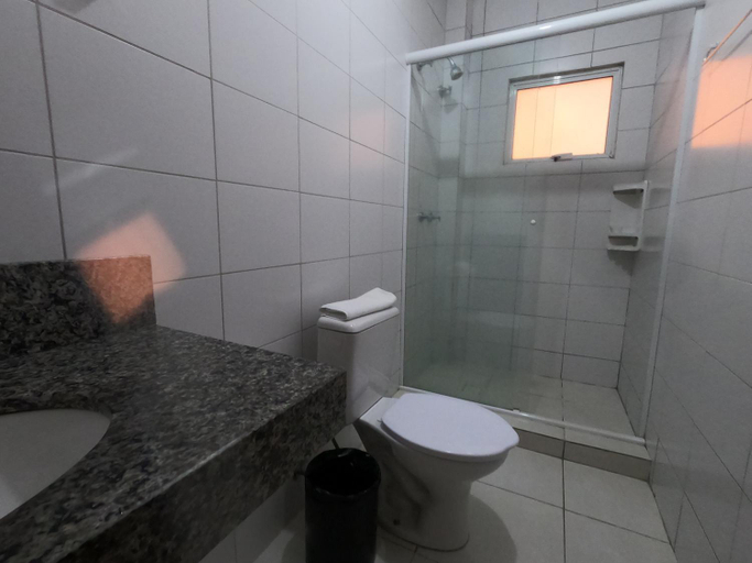 Bathroom, Vespasiano Hotel Telemaco Borba, Telêmaco Borba