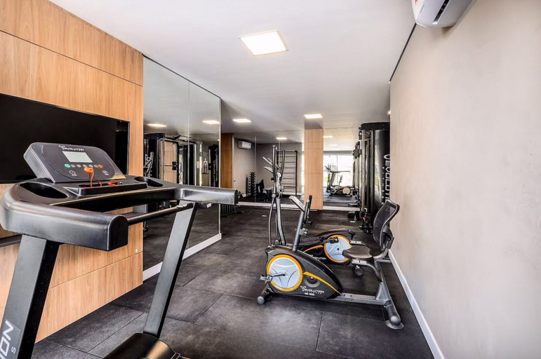 Fitness facility 5, Cannes Club Residence  500 metros do Mar, Florianopolis