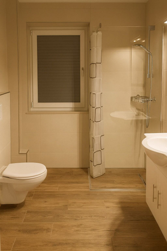 Bathroom, Aparthotel Ehra, Gifhorn
