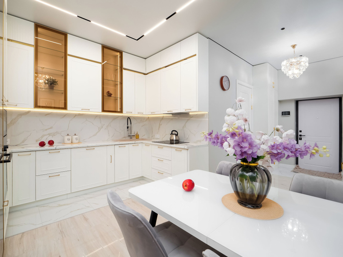 Private kitchen 4, Spacious 3-room apartments, Almaty