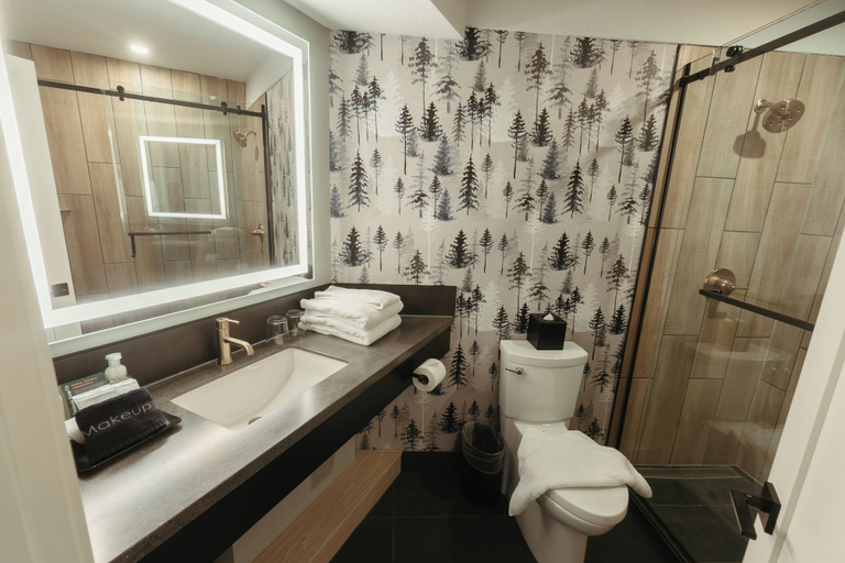 Bathroom 5, Everwild Canmore Hotel, Division No. 15