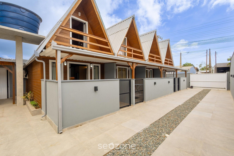 Exterior, Chalet in Condo w/ Barbecue and Bonfire Vil0004, Penha