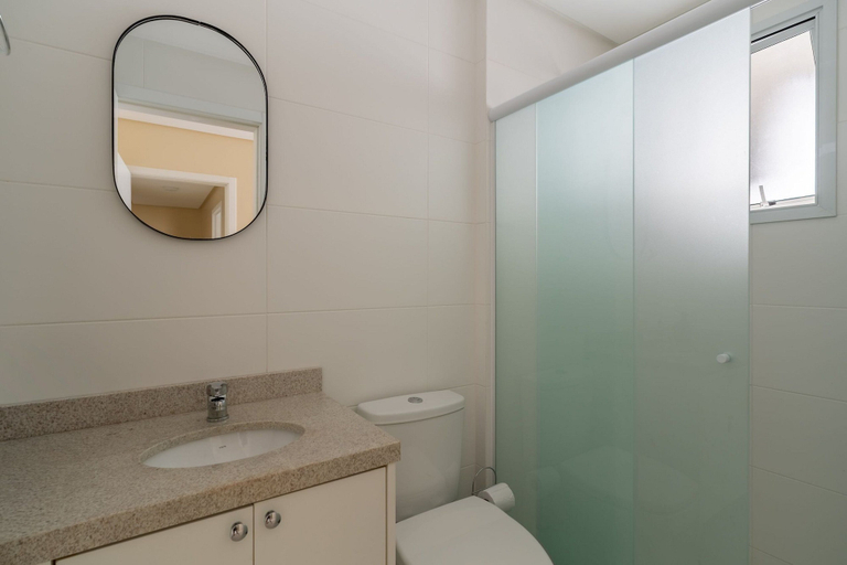 Bathroom 4, Cannes Club Residence  500 metros do Mar, Florianopolis