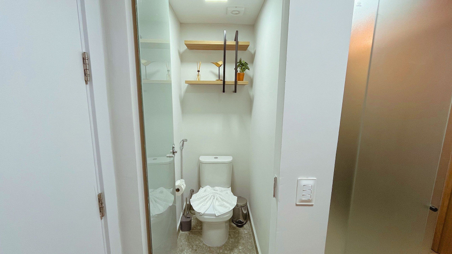 Bathroom 4, Setai Yacht Garden - By Almare Flats, João Pessoa