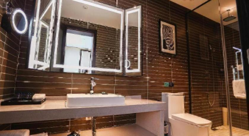 Bathroom 4, Xana Hotelle·Taiyuan South Inner Ring, Taiyuan