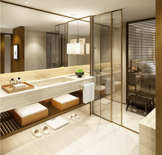 Bathroom 5, Lotte Hotel Seoul Executive Tower, Jung