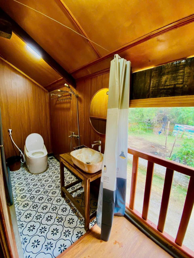 Bathroom, Ecolodge Đong Lam Homestay, Hữu Lũng