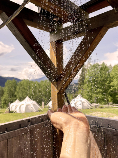 Property grounds 3, Bear Spring Eco Retreat, Central Kootenay