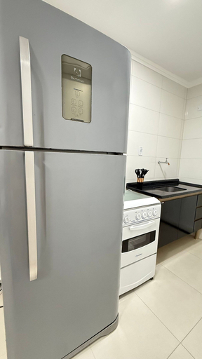 Interior 2, Apto Clean Canto do Forte 5min da Praia, São Vicente