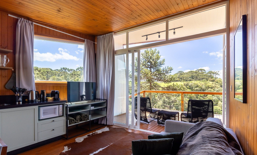 Living area 3, Charming Vale Cabin in Urubici-sc Par0001, Urubici
