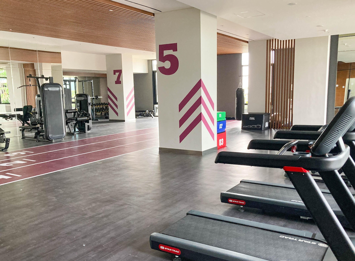 Fitness facility, Modern Look Studio At Apartment The Vertu, Surabaya
