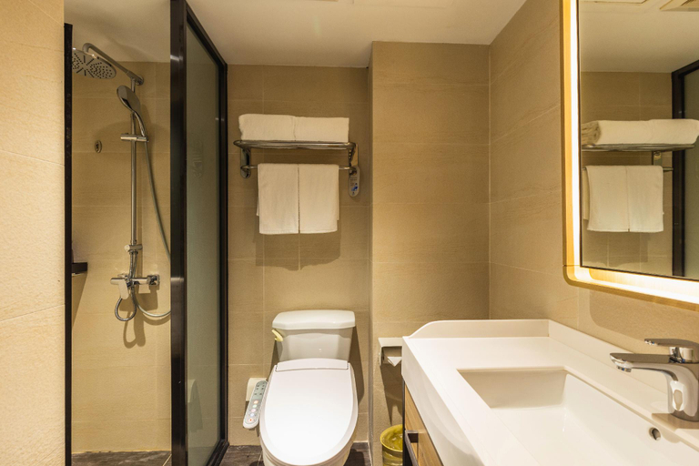 Bathroom 3, Hanting Premium Shanghai Jinyun Road Metro Station Hotel, Shanghai