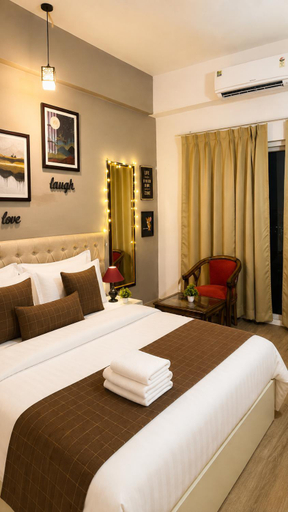 Bedroom 3, Sunset View Paradise, Gautam Buddha Nagar