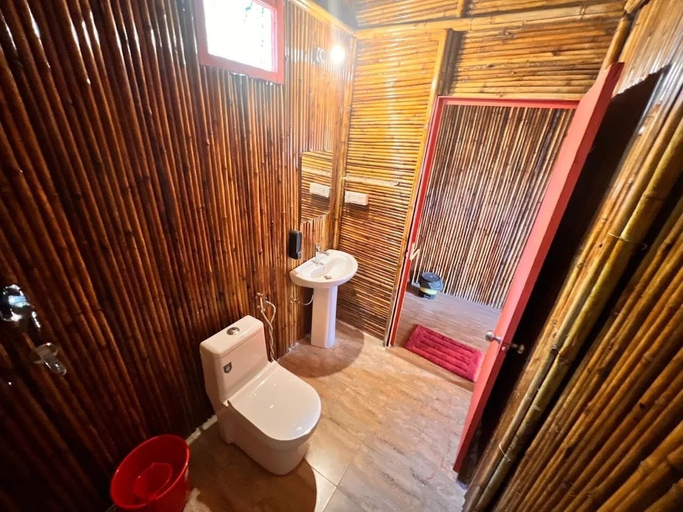 Bathroom, ameya adventure resort, Garhwal