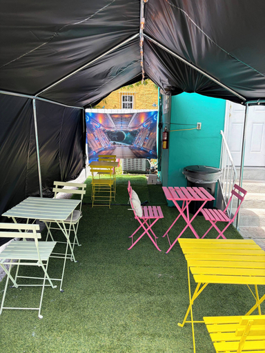 Outdoor dining 3, Green Little Havana, Miami-Dade