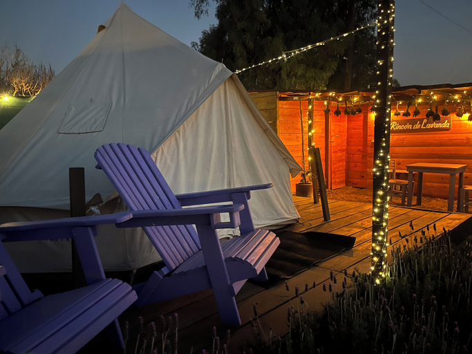 Terrace/patio 2, Glamping Rincón de Lavanda, Texcoco
