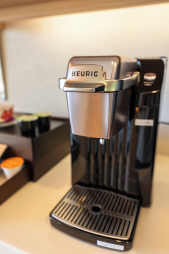 Coffee and/or coffee maker, Private Villa Timiji, Nanjō