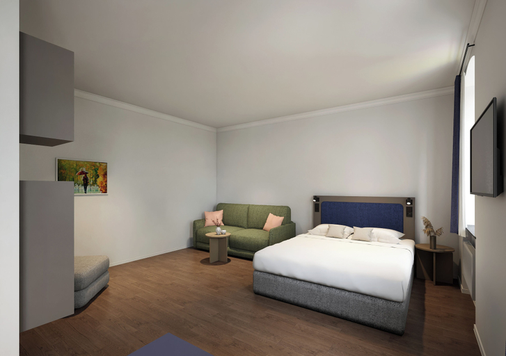 Room 3, Homaris Apartments Bonhoefferplatz, Dresden