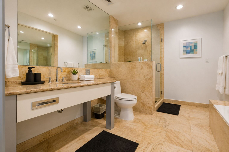 Bathroom 3, AKA Brickell, Miami-Dade