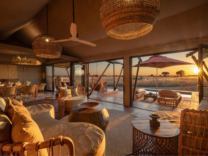 Living area 2, Thitaka River Lodge by NEWMARK, Kongola