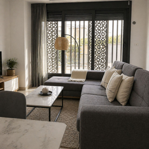 Living area 4, Spacieux 3 pieces a Kouba, Kouba