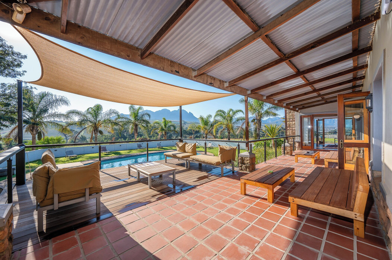 Terrace/patio 4, the MANOR house by Kana Guest Farm, Cape Winelands