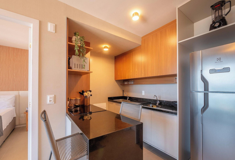 Private kitchen, Apt w/ sea View, 800m fr/ the Beach Edf1306, Salvador