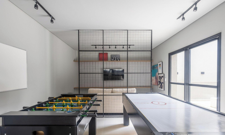 Game room, Functional Apt w/ Garage in Curitiba Wsh0801, Curitiba