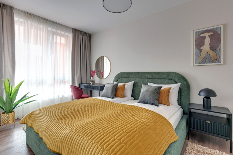 Bedroom 3, Lion Apartments - City Center, Gdańsk City